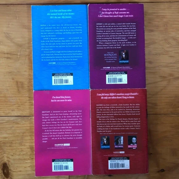 Dark Guardian Series Rachel Hawthorne Complete Set Werewolf Romance Teen YA - Picture 7 of 12